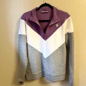 Fila 3/4 zip sweatshirt